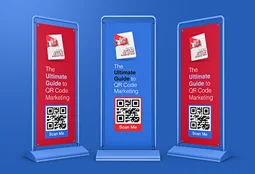 QR codes on Banners