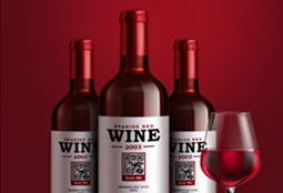 QR codes on Beer & Wine