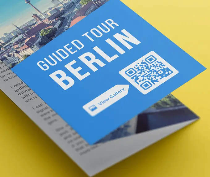 Shareable QR Information Links