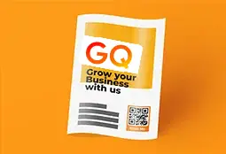QR codes on Flyers & Brochures