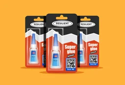 QR codes on product packaging