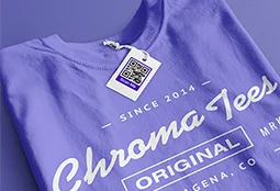 QR codes on Clothing