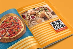 QR codes in Magazines